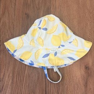GAP Kids Lemon Print Reversible Swim Hat